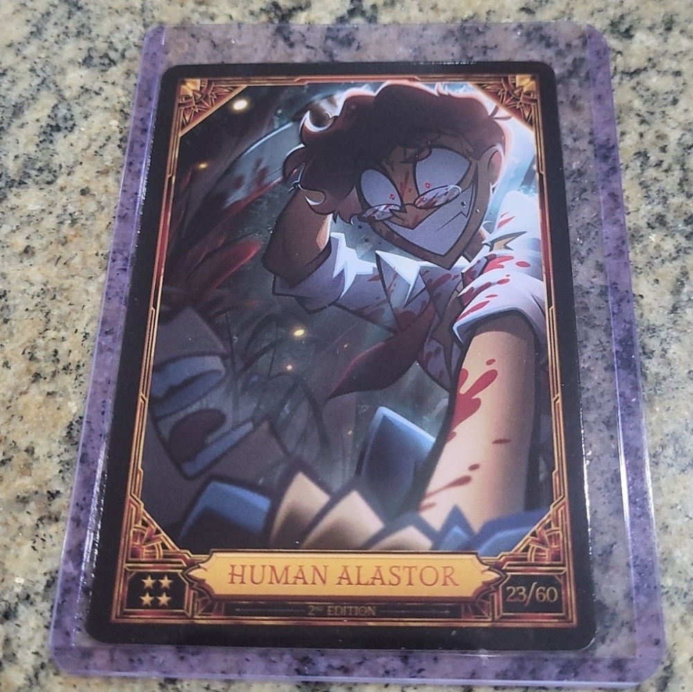 Hazbin Hotel Season 2 Human Alastor 2nd Edition Trading Cards